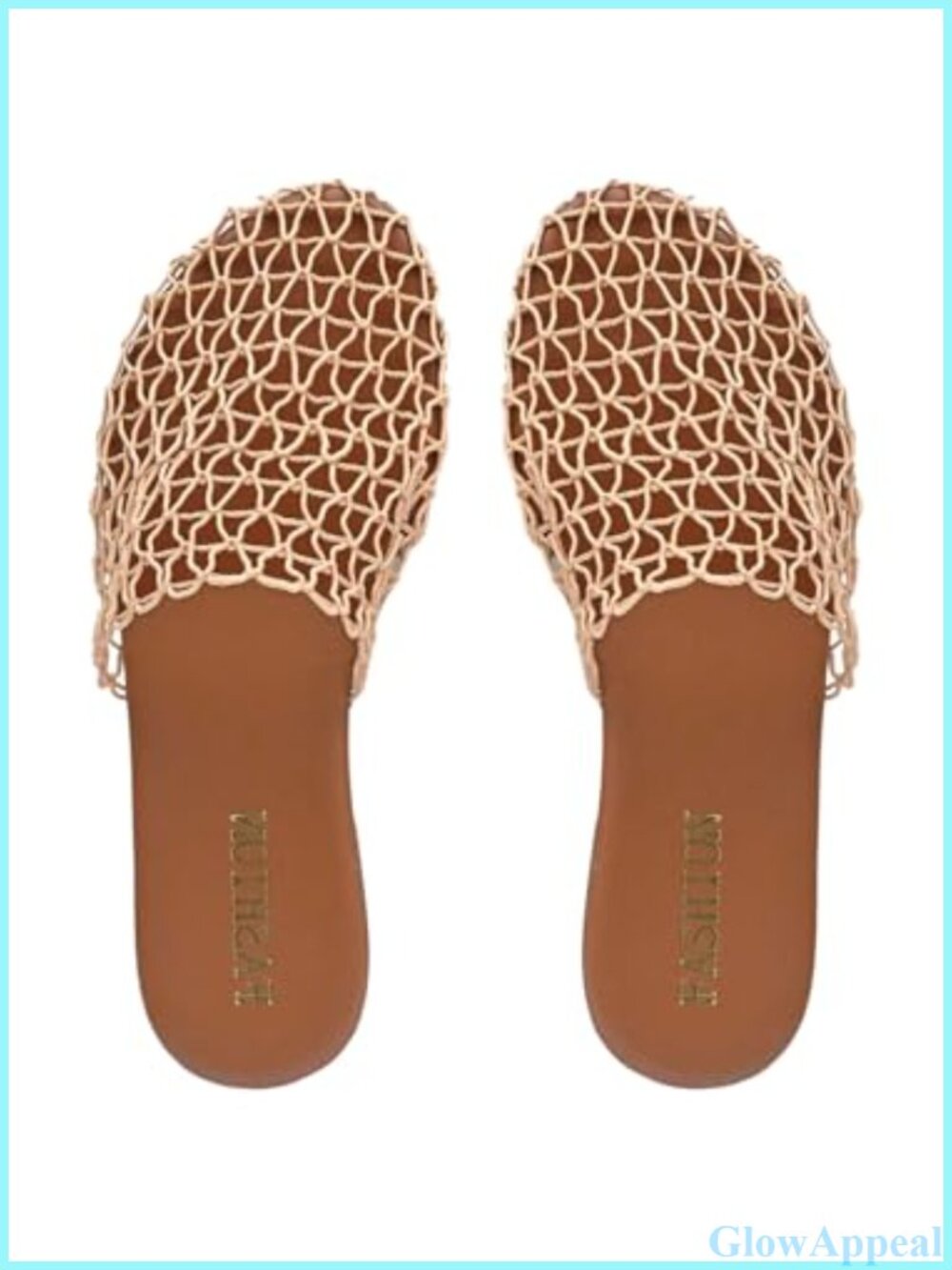 Women's Slip On Flat Sandals Hollow Out Summer Casual Slides